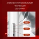 Беспроводная плойка для волос утюжок для выпрямления стайлер щипци для волос с аккумулятором VGR V-585 жемчужная - изображение 7