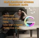 Настольная смарт лампа-ночник G-Smart RGB 15W Light Sound Machine White (4712IC457) - изображение 6