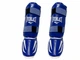 Фути захист гомілки та стопи для єдиноборств Everlast із еко-шкіри сині M (Захист з футами) - зображення 1