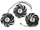 Вентилятор кулер для видеокарты MSI RTX 3060 3070 3080 3090 Ti GAMING X TRIO PowerLogic PLD09210B12HH (PLD09210S12HH) комплект 3 шт (№383.05) - изображение 2