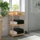 Візок IKEA РОГРУНД, бамбук, 42x33x76см, 205.494.18 - зображення 2