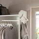 Гардероб IKEA ХАУГА, комбинация, белый, 258x55x199 см, 793.881.64 - изображение 4