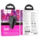 Зарядне мережеве Hoco CS23A 1USB/1USB-C PD/QC 30W швидка зарядка для телефону/смартфону/пристроїв Чорний - зображення 2