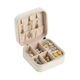Шкатулка Casegrace SP-01212 White 10*10*5 см для украшений и ювелирных изделий портативная - изображение 1