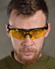 Окуляри тактичні захисні в чохлі oakley mframe hybride балістичні окуляри лг - зображення 4