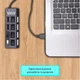 Док-станция XON SmartHub Switch 4хUSB3.0 Черный (UHASP040043B 4972) - изображение 7