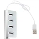 Док-станция XON SmartHub Pro 4хUSB3.0 Серый (UHAPM040043G 4996) - изображение 2