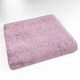 Большое банное полотенце махровое GM Textile 100х150см 400г/м2 (Пудра) - изображение 1