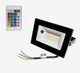 LED Прожектор світлодіодний Lemanso 10Вт RGB LMP76-10 - зображення 1