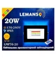 LED Прожектор світлодіодний Lemanso 20Вт RGB LMP76-20 - зображення 2