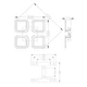 Світильник світлодіодний стельовий LUMINARIA ROOM 60W 4S WHITE 220V IP20 з пультом ДУ - изображение 7