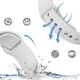 Ремінець BeCover для Samsung Galaxy (20mm)/Watch 5/ Watch 4 40/44mm/Watch 4 Classic 42mm/Watch Active/Active 2 40/44mm/Watch 3 41mm/Gear S2/Classic/Gear Sport Light Grey (BC_710497) - зображення 4