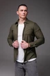 Рубашка R.A. Long Sleeve Linen с карманом S хаки 2194-S хак - изображение 3