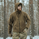 Куртка флісова Helikon-Tex Patriot Double Fleece Coyote M - изображение 13