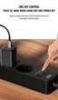Мережевий розгалужувач XO WL10 (AC 4xSocket 10A + 4xUSB 2.4A) 1.8m Black (34922) - зображення 3