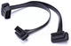 Кабель разветвитель OBD2 - > 2x OBD2 30 см плоский 16-16-pin удлинитель (565722293) Черный - изображение 7