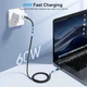 Кабель Choetech XCC-1014-BK, премиум качество USB 2.0 C-папа/C-папа, 1,2м. - изображение 3