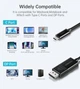Кабель Choetech XCP-1803-BK, USB-C на DisplayPort, 1,8м - изображение 3