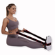 Резинка для фитнеса с петлями Gymtek Queenfit 86,5 х 4см черно-красная - изображение 8
