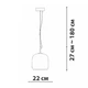 Підвісний світильник Friendlylight Pot A FL3126 - изображение 5