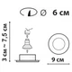 Точковий світильник Friendlylight Rain FL1060 - зображення 5