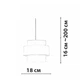 Підвісний світильник Friendlylight Lumino PD FL3074 - изображение 5