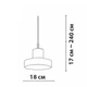 Підвісний світильник Friendlylight Dobbel PD FL3095 - зображення 5