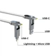 Кабель Rolling Square inCharge XL Glacier White 3m 6 в 1 USB-C/Lightning для швидкого заряджання 100W 0.08m Glacier White - зображення 3