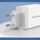 Мережевий зарядний пристрій WK WP-U125 QC3.0 18W EU 4USB білий - изображение 4