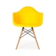 Стул обеденный Accord AC 018W Eames Chair желтый 620x480x810 мм - изображение 3