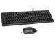 Комплект клавиатура+мышка A4Tech KR-8520D, проводной, черный - изображение 3