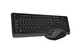 Комплект клавиатура+мышка A4Tech FG1012S (Black) Fstyler, беспроводной, цвет черный - изображение 2