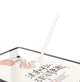 Стілус універсальний для планшета та смартфону Android iOS XO ST-05 iPad 2-Gen Wireless Charging Pen Білий - зображення 5