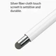 Стилус универсальный для планшета и смартфона Android iOS XO ST-07 3in1 Touch-Sensitive Capacitor Pen Черный - изображение 3