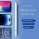 Стилус универсальный для планшета и смартфона Android iOS XO ST-07 3in1 Touch-Sensitive Capacitor Pen Черный - изображение 6