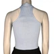 Женский трикотажный топ Eleve fashion голубой one size - изображение 2
