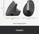Миша Logitech MX Vertical Advanced Ergonomic Mouse Graphite (910-005447, 910-005448) - изображение 4