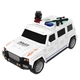 Детская сейф-копилка с кодовым замком и отпечатком Hummer Cash Truck Полиция Белая - изображение 1