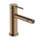 Смеситель для биде Hansgrohe Tecturis S (цвет - шлифованная бронза), с донным клапаном 73201140 - изображение 1