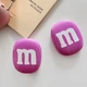 Защитный чехол M&M для Apple Airpods Max, ударопрочные накладки для наушников, цв. фиолетовый "G" (78038448) - изображение 1