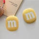 Защитный чехол M&M для Apple Airpods Max, ударопрочные накладки для наушников, цв. желтый "G" (78038840) - изображение 1