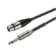 Микрофонный кабель Jack 6.3 mono — XLR Female Roxtone SMX-J210-L3 3м - изображение 1