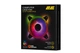 Кулер корпусний 2E GAMING Air Cool Infinity ACF120IMW-ARGB 120мм 1200rpm 3pin, 3pin +5VARGB 22dBa чорний - зображення 3