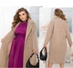 Двобортне пальто oversize ST-Style 22490 50-52 Бежеве - зображення 6