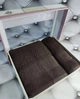 Подарунковий набір рушників 2в1 Belizza PNY Panna brown organic 50х90+70х140 см Коричневий - изображение 2