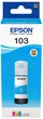Чорнило Epson 103 65ml Cyan (C13T00S24A) - изображение 1