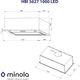 Витяжка Minola HBI 5627 IV 1000 LED - изображение 9