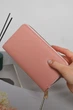 Кошелек женский из экокожи розового цвета Elegant (172990) - изображение 2