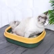 Туалет лоток для кішок з лопаткою Taotaopets 225501 46*38*13 см Green - зображення 5