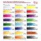 Краска акварельная Rosa Gallery набор 24 цвета Modern в кюветах, пластиковая упаковка 340302 - изображение 5